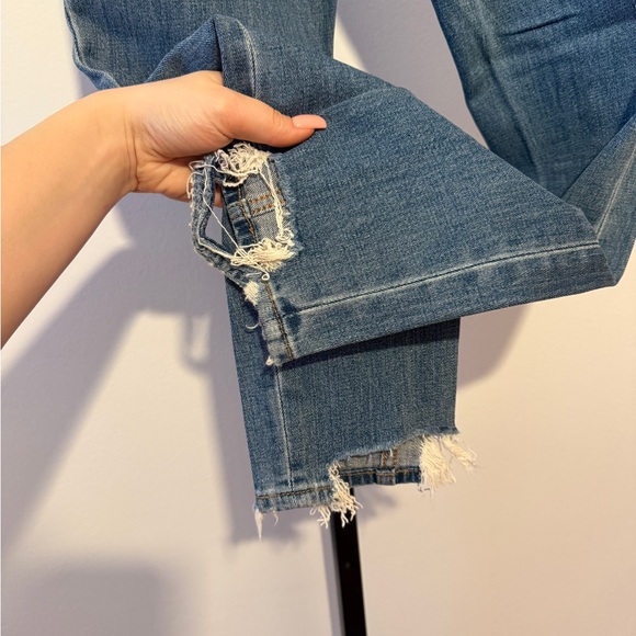 Abercrombie & Fitch Blue Skinny High Rise Jeans Size 24 - Picture 4 of 4